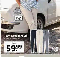 Lidl LIVERGYⓇ Pantaloni bărbați Ofertă