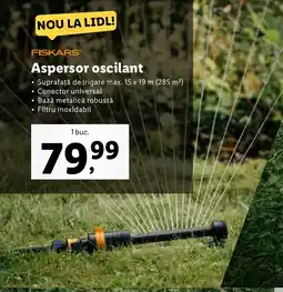 Lidl FISKARSⓇ Aspersor oscilant Ofertă