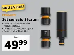Lidl FISKARS Set conectori furtun Ofertă