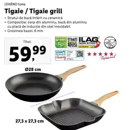 Lidl LIVARNO HOME Tigaie / Tigaie grill Ofertă