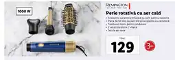 Lidl REMINGTON Perie rotativă cu aer cald Ofertă
