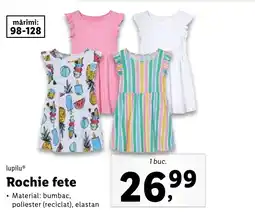 Lidl LUPILU Ⓡ Rochie fete Ofertă