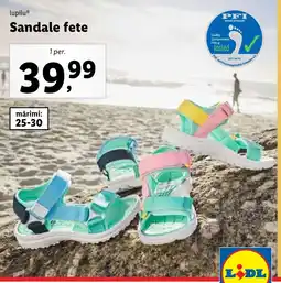 Lidl LUPILUⓇ Sandale fete Ofertă