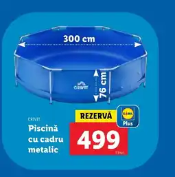 Lidl CRIVIT Piscinǎ cu cadru metalic Ofertă