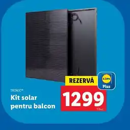 Lidl TRONIC® Kit solar pentru balcon Ofertă