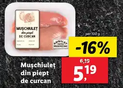 Lidl Muschiuleţ din piept de curcan Ofertă