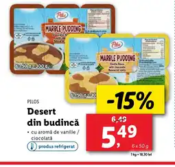 Lidl PILOS Desert din budincă Ofertă