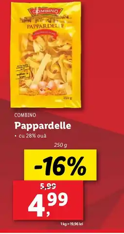 Lidl COMBINO Pappardelle Ofertă