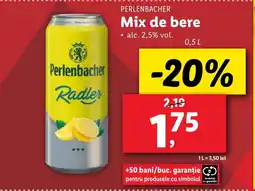 Lidl PERLENBACHER Mix de bere Ofertă