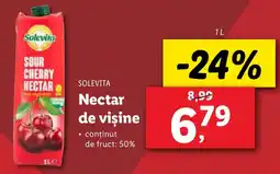 Lidl SOLEVITA Nectar de visine Ofertă