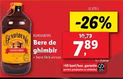 Lidl BUNDABERG Bere de ghimbir Ofertă