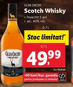 Lidl GLEN ORCHY Scotch Whisky Ofertă