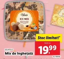 Lidl GELATELLI Mix de înghețată Ofertă