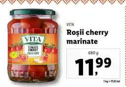 Lidl VITA Roşii cherry marinate Ofertă