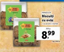 Lidl FRANZELUȚA Biscuiți cu ovăz Ofertă