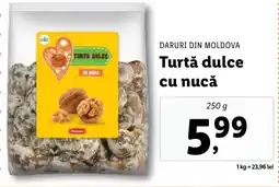 Lidl DARURI DIN MOLDOVA Turtă dulce cu nucă Ofertă