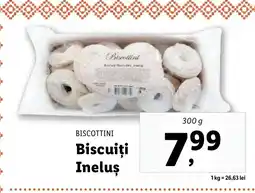 Lidl BISCOTTINI Biscuiți Ineluş Ofertă