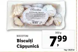 Lidl BISCOTTINI Biscuiți Căpşunică Ofertă