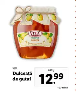 Lidl VITA Dulceaţă de gutui Ofertă