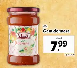 Lidl VITA Gem de mere Ofertă