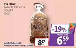 Auchan VEL PITAR PÂINE BOIEREASCĂ NEAGRĂ Ofertă