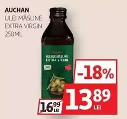 Auchan AUCHAN Ulei Măsline Extra Virgin 250ml Ofertă