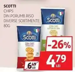 Auchan Scotti Chips Ofertă