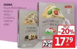 Auchan Edenia Pizza Mozzarella Bufala / Funghi & Tartufi Ofertă