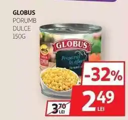 Auchan GLOBUS PORUMB DULCE 150G Ofertă