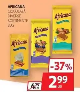 Auchan Africana Ciocolată Ofertă