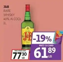 Auchan J&B Rare Whisky Ofertă