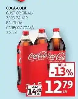 Auchan Coca-Cola Gust Original/Zero Zahăr Ofertă