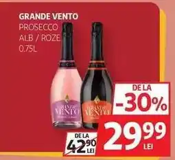 Auchan Grande Vento Prosecco Alb/Roze Ofertă
