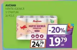 Auchan Auchan Hârtie Igienică Ofertă