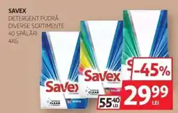 Auchan Savex Detergent Pudră Ofertă
