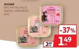 Auchan Auchan Pate pentru Pisică Ofertă