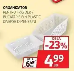 Auchan Organizator pentru frigider/bucătărie Ofertă