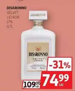 Auchan Disaronno Velvet Lichior Ofertă
