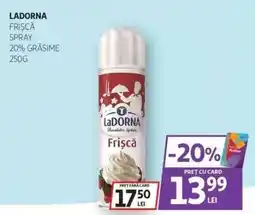 Auchan LADORNA Frişcă spray Ofertă