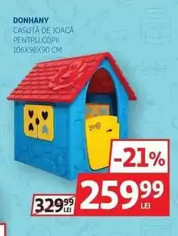 Auchan Donhany Căsuță de joacă pentru copii Ofertă