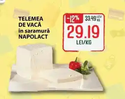 Diana Supermarket Telemea de Vacă în Saramură NAPOLACT Ofertă