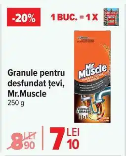 Carrefour Granule pentru desfundat țevi, Mr.Muscle Ofertă