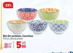 Carrefour Bol din porțelan, Carrefour Ofertă