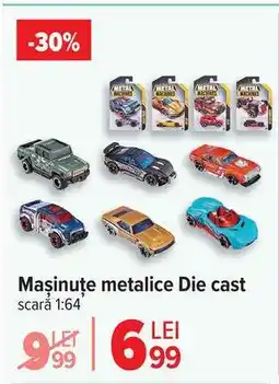 Carrefour Mașinuțe metalice Die cast Ofertă