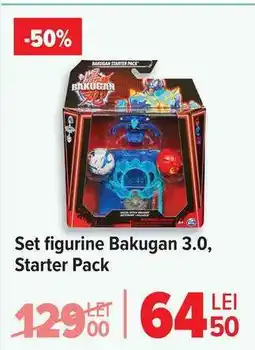 Carrefour Set figurine Bakugan 3.0, Starter Pack Ofertă