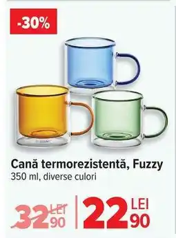 Carrefour Cană termorezistentă, Fuzzy Ofertă