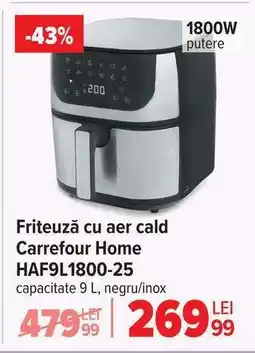 Carrefour Friteuză cu aer cald Carrefour Home HAF9L1800-25 Ofertă
