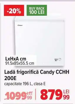 Carrefour Ladă frigorifică Candy CCHH 200E Ofertă