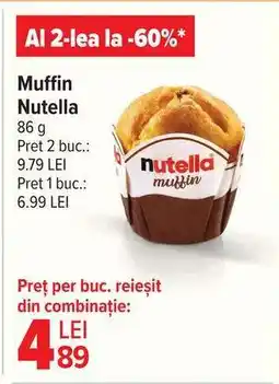 Carrefour Muffin Nutella Ofertă