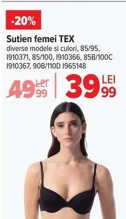 Carrefour Sutien femei, TEX Ofertă